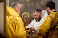 Архиерейское богослужение в Николо-Архангельском храме города Балашихи